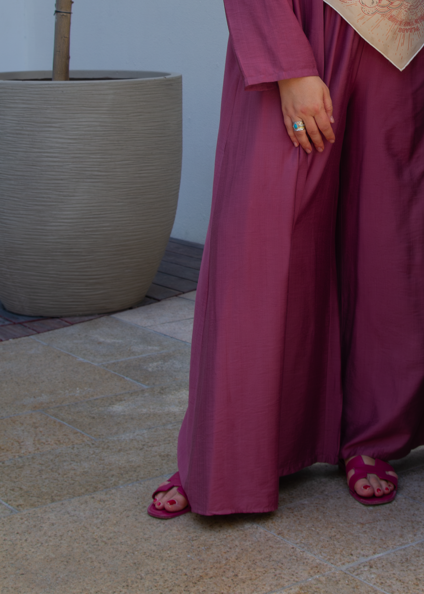Purpur Long Kaftan