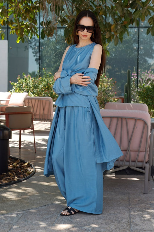 Sea Blue Pants