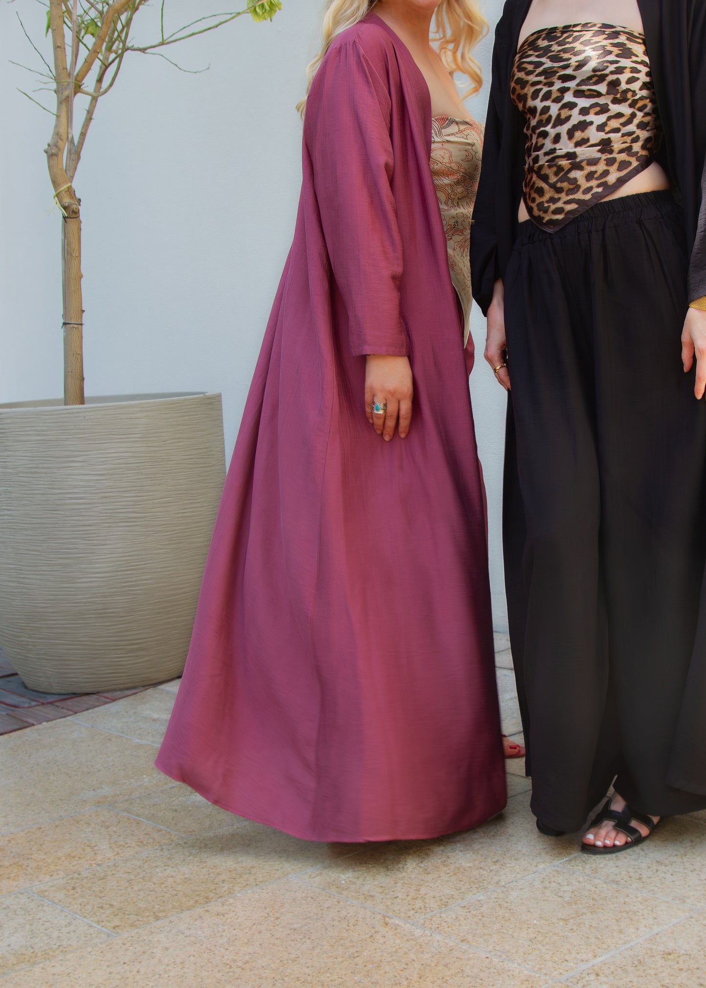 Purpur Long Kaftan