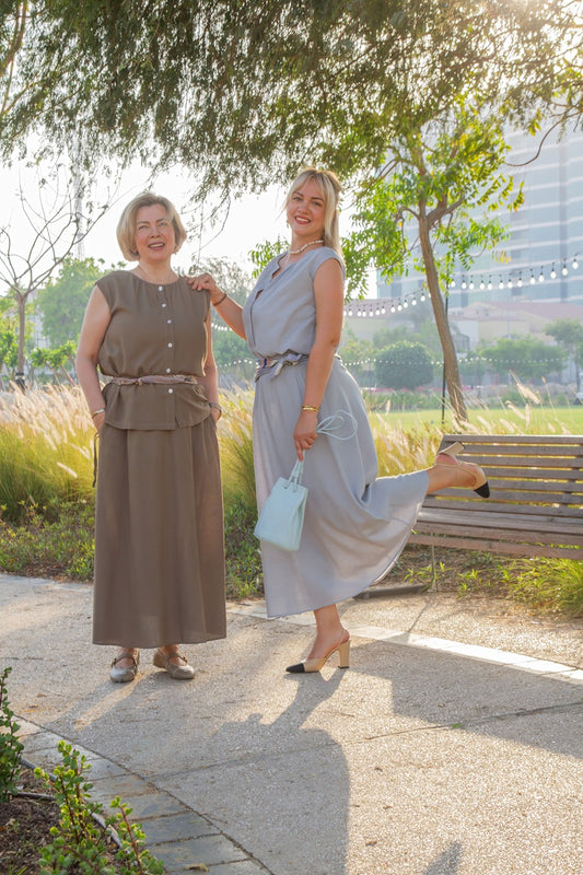 Light Blue Skirt
