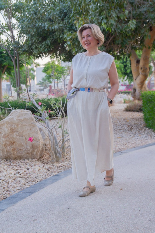 Pearl White Skirt