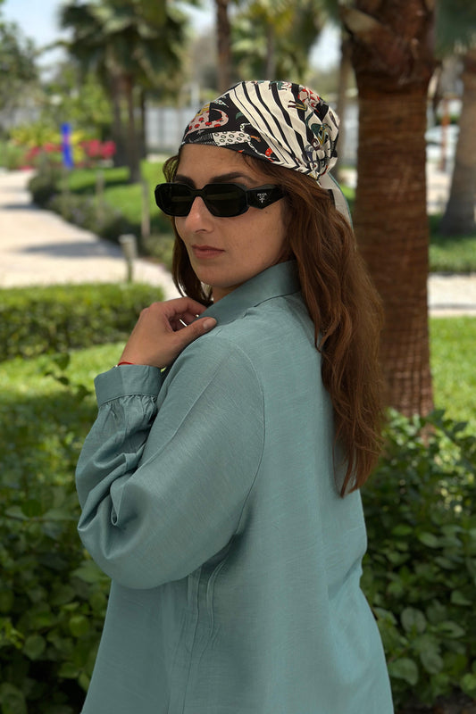 Maritime Muse Print Scarf